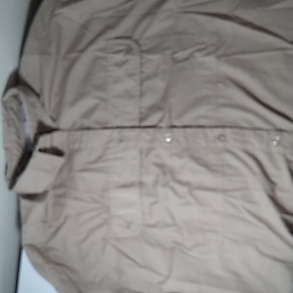 Vintage Grand Designs large tan outdoors button casual fishing - Picture 3 of 3